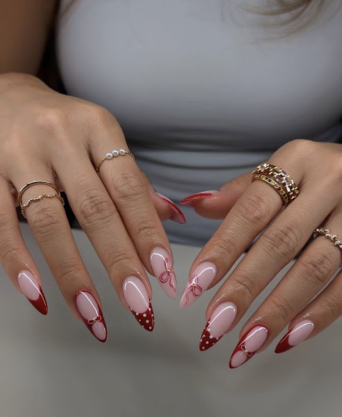 Pink & White Nails ($5 OFF Coupon) 4