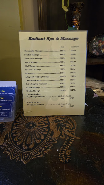 Radiant Spa& Massage 5