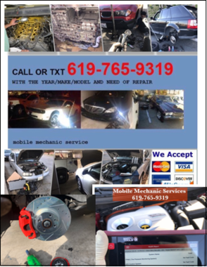 MOBILE MECHANIC SERVICES