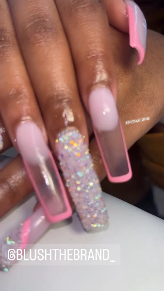 Blush Nails 3