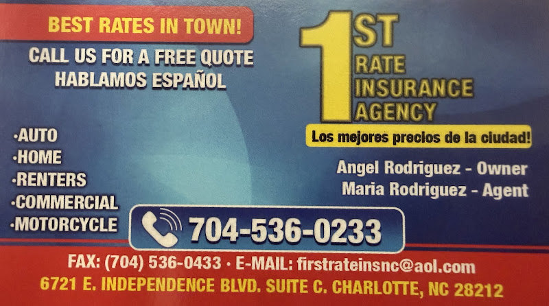 1st Rate Insurance Agency Inc 2