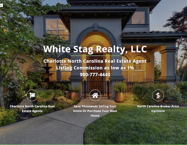 White Stag Realty Low Commission Real Estate Agent in Charlotte | North Carolina Reduced Fee Brokers | Discount Realtor 2