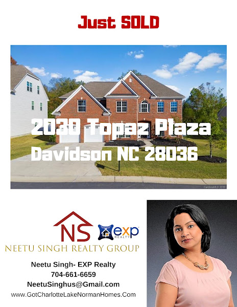 Neetu Singh Realty Group, Serving Charlotte, Lake Norman & Surrounding Areas. Licensed In NC & SC 5