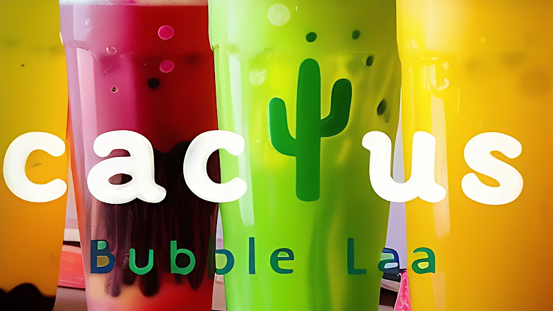 Cactus Bubble Tea 5