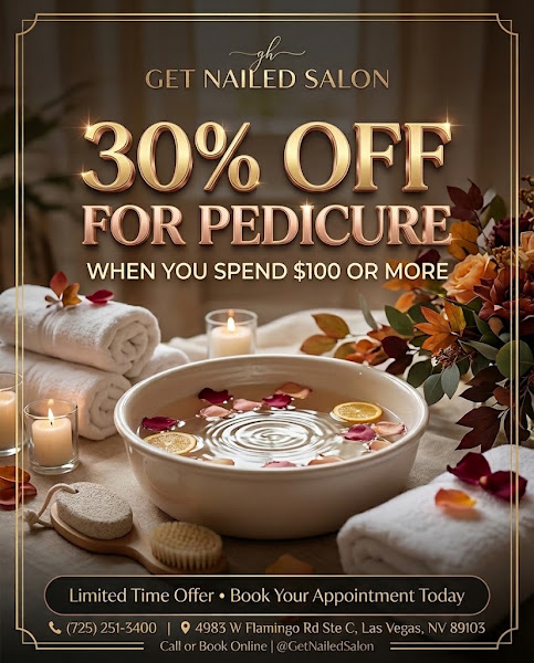Las Vegas Nail Salon/Manicure/Pedicure - get NAILed 4