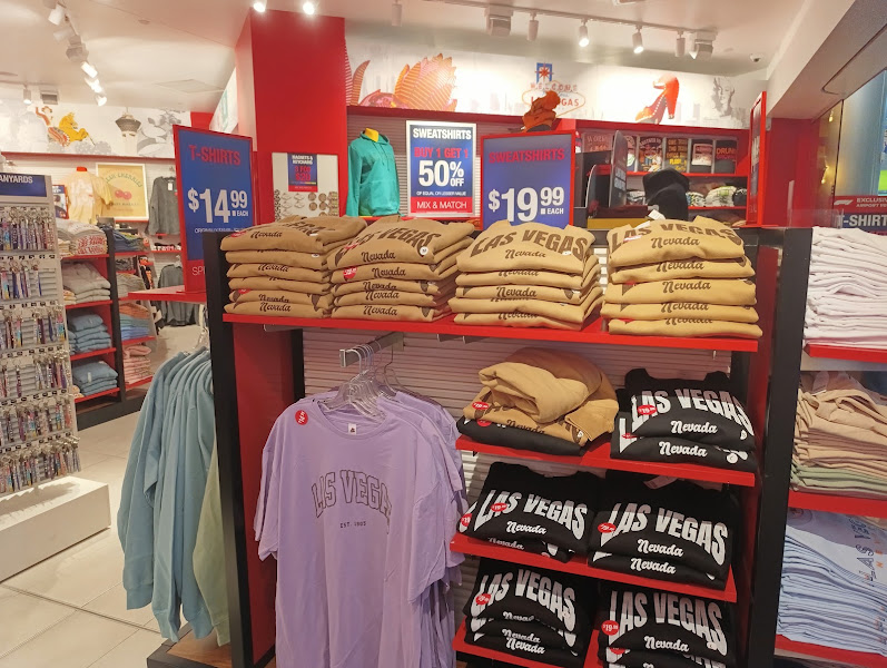 WELCOME TO THE FABULOUS LAS VEGAS SHOP AT D TERMINAL 3