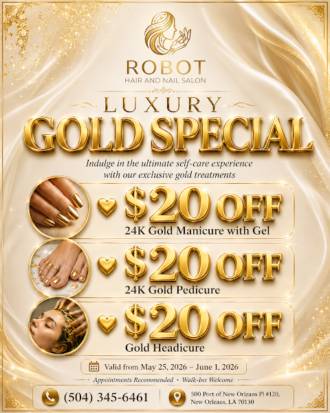 Robot Hair and Nail Salon
