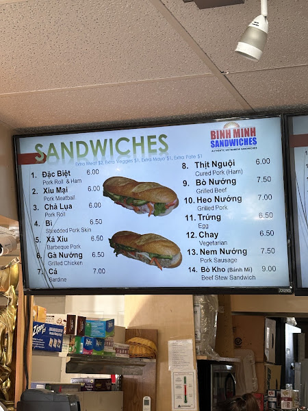 Bình Minh Sandwiches 5