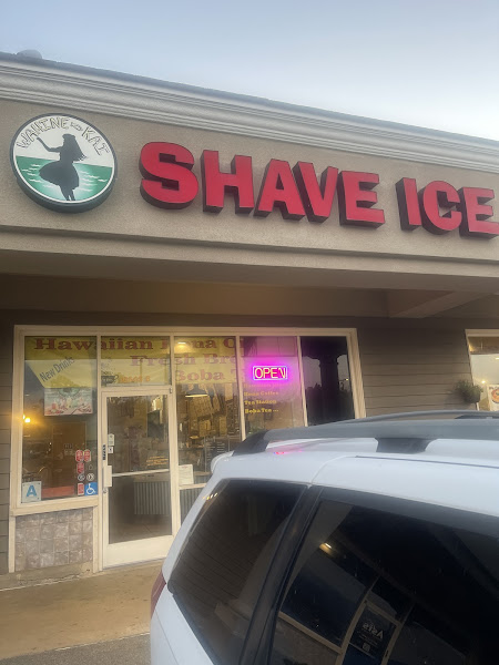 Wahine Kai Shave ice, Kona Coffee and Tea Station/ Hawaiian Tea