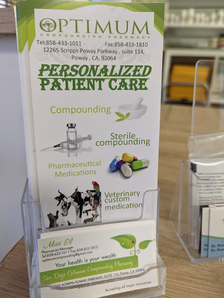 San Diego Optimum Compounding Pharmacy 5