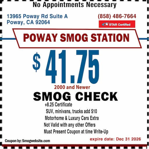 Poway Smog Station 3