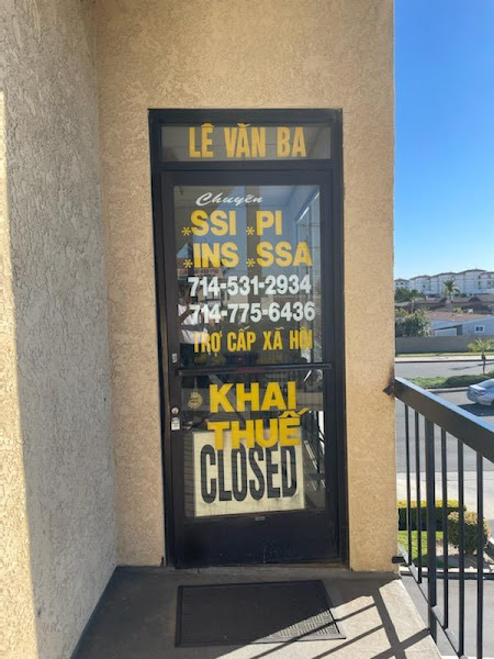 Le Van Ba SSI & Tax Services 3