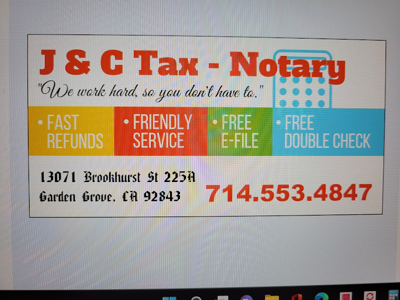 J&C Tax - Notary services 4