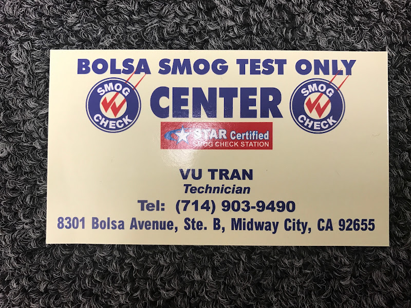 Vu's Bolsa Smog Check 3