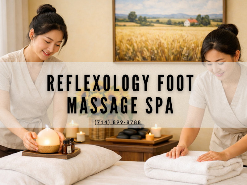 Reflexology foot massage Spa