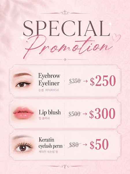 Jeanly Brow l semi-permanent make up l eyebrow microblading l eyeliner l smp l lip blush l eyelash perm l brow waxing