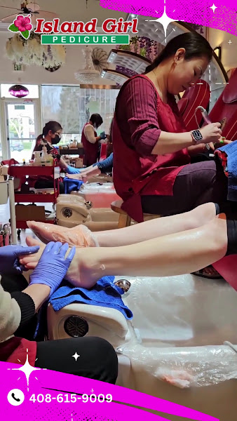 Island Girl Pedicure 2