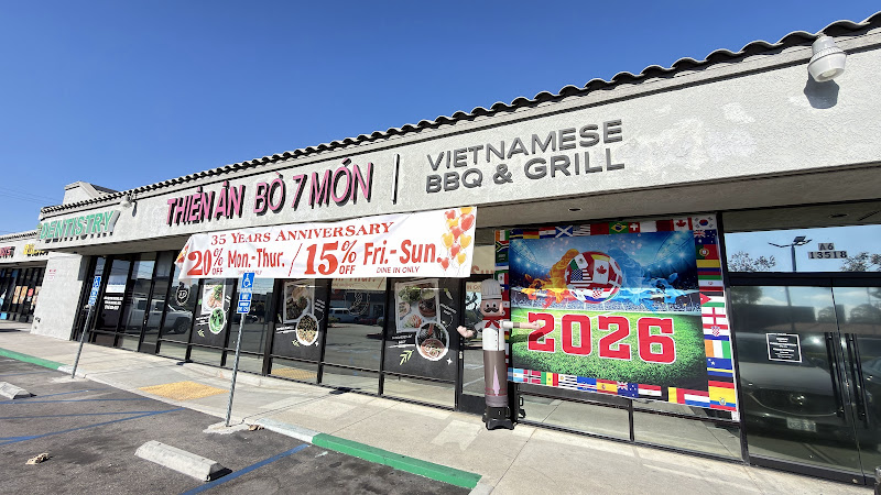 Thien An Bo 7 Mon Restaurant - Harbor Blvd 3