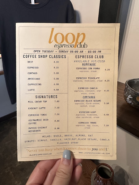 Loop Espresso Club 4