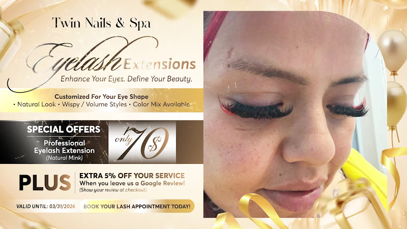 Twin Nails & Lovely Lash | Eyelash extension Los Angeles - Nail Salon 90026 - Manicure/Pedicure 2
