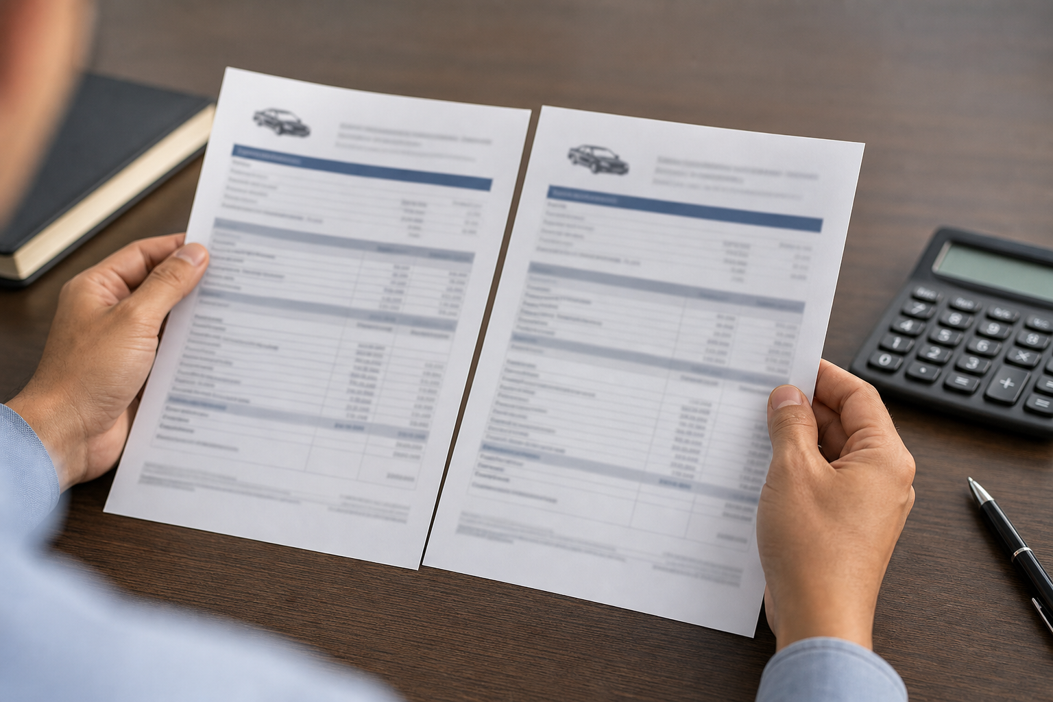 So declarations page cũ và mới giúp thấy coverage, deductible hoặc discount nào đã thay đổi