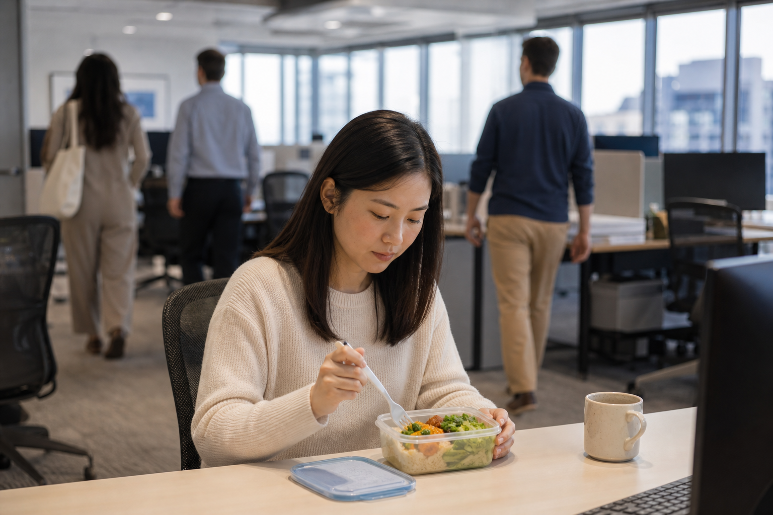 A packed lunch saves money but can also leave an employee outside the midday social circle