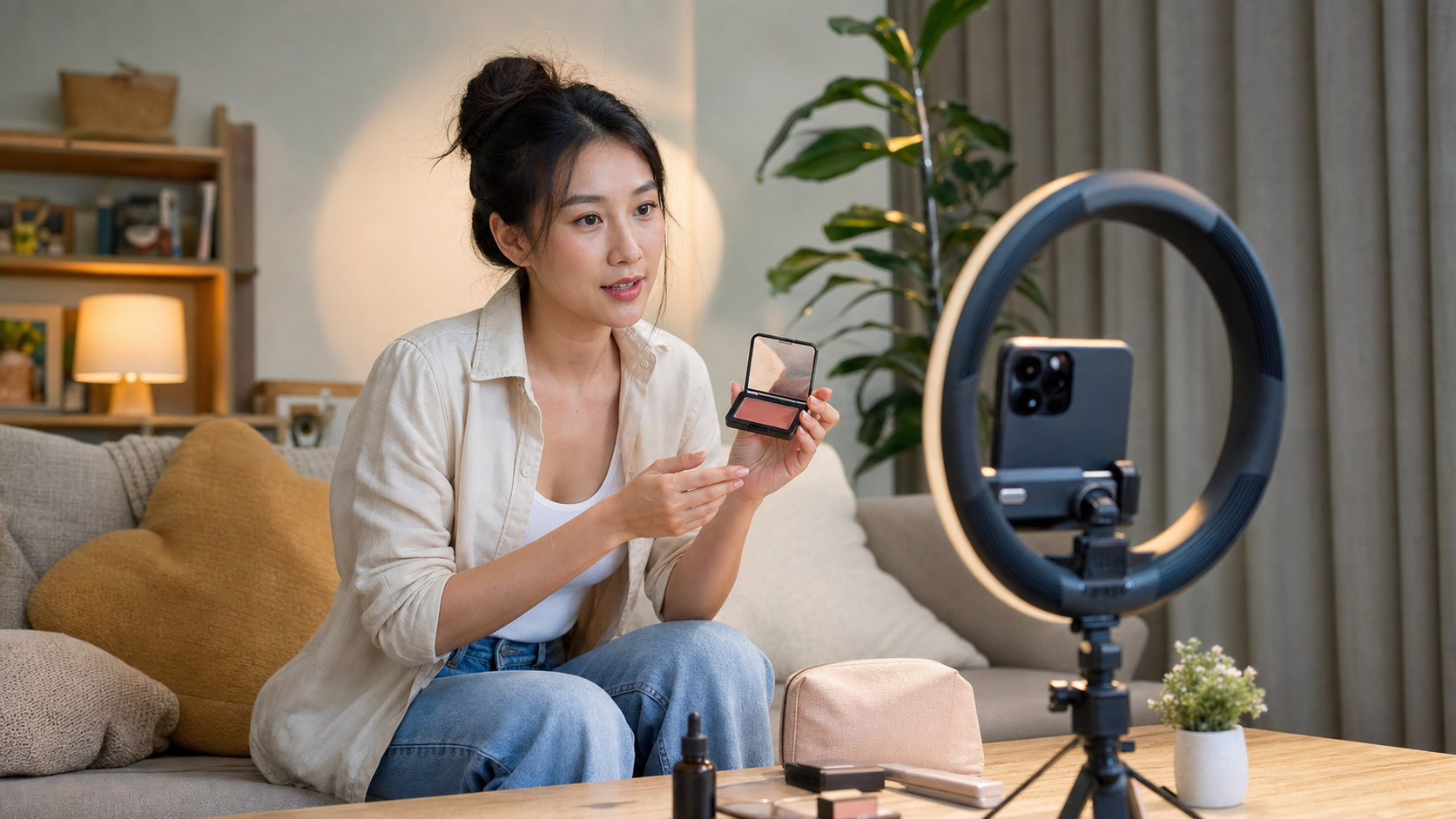 Quay video sản phẩm trên TikTok