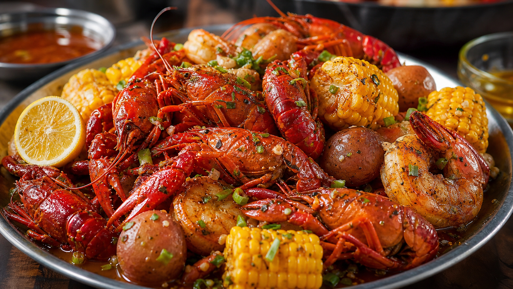 Viet-Cajun seafood boil kiểu Houston