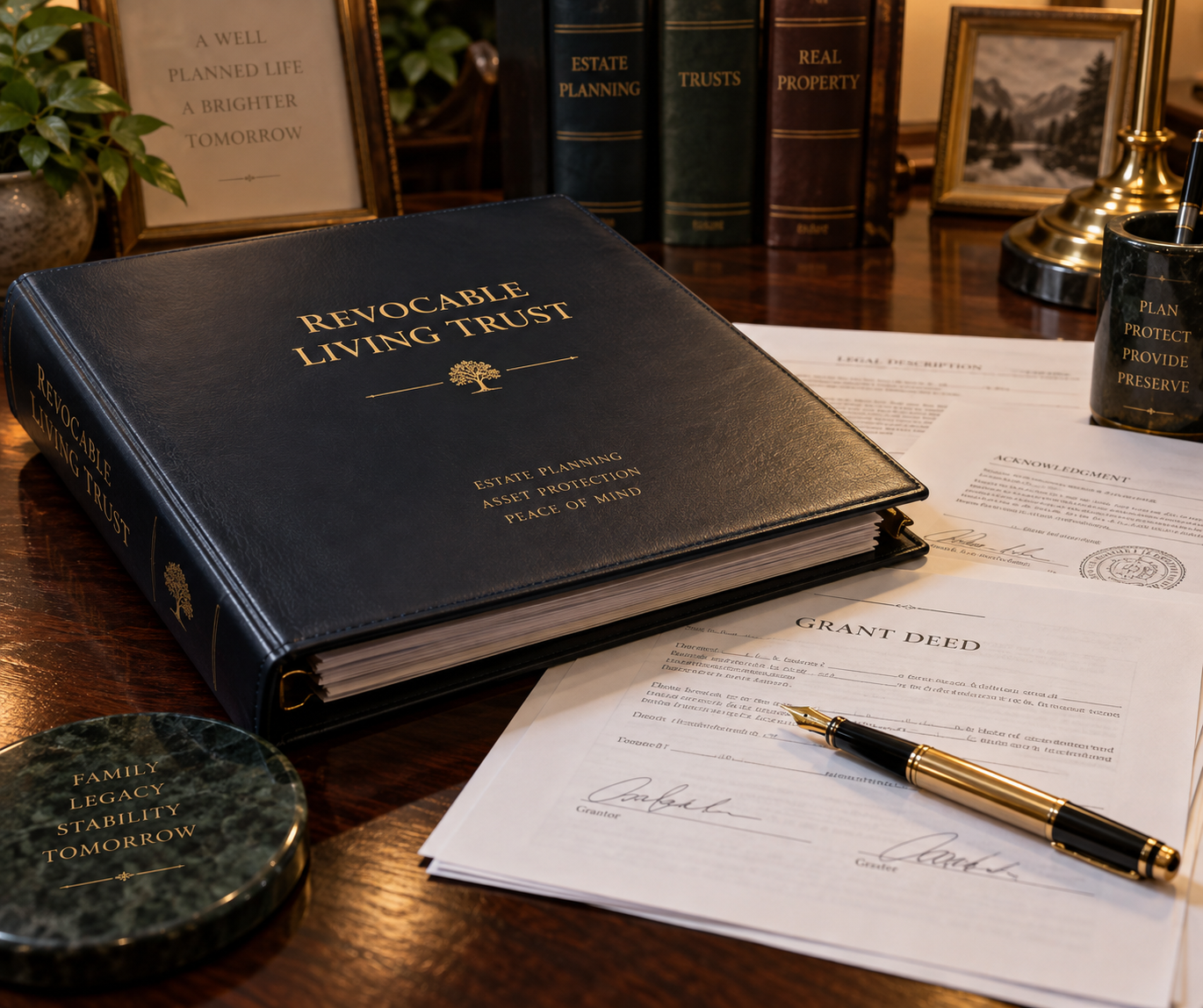 Living Trust vs. Will in America: How to Avoid Probate Court, Protect Your Real Estate, and Preserve Generational Wealth