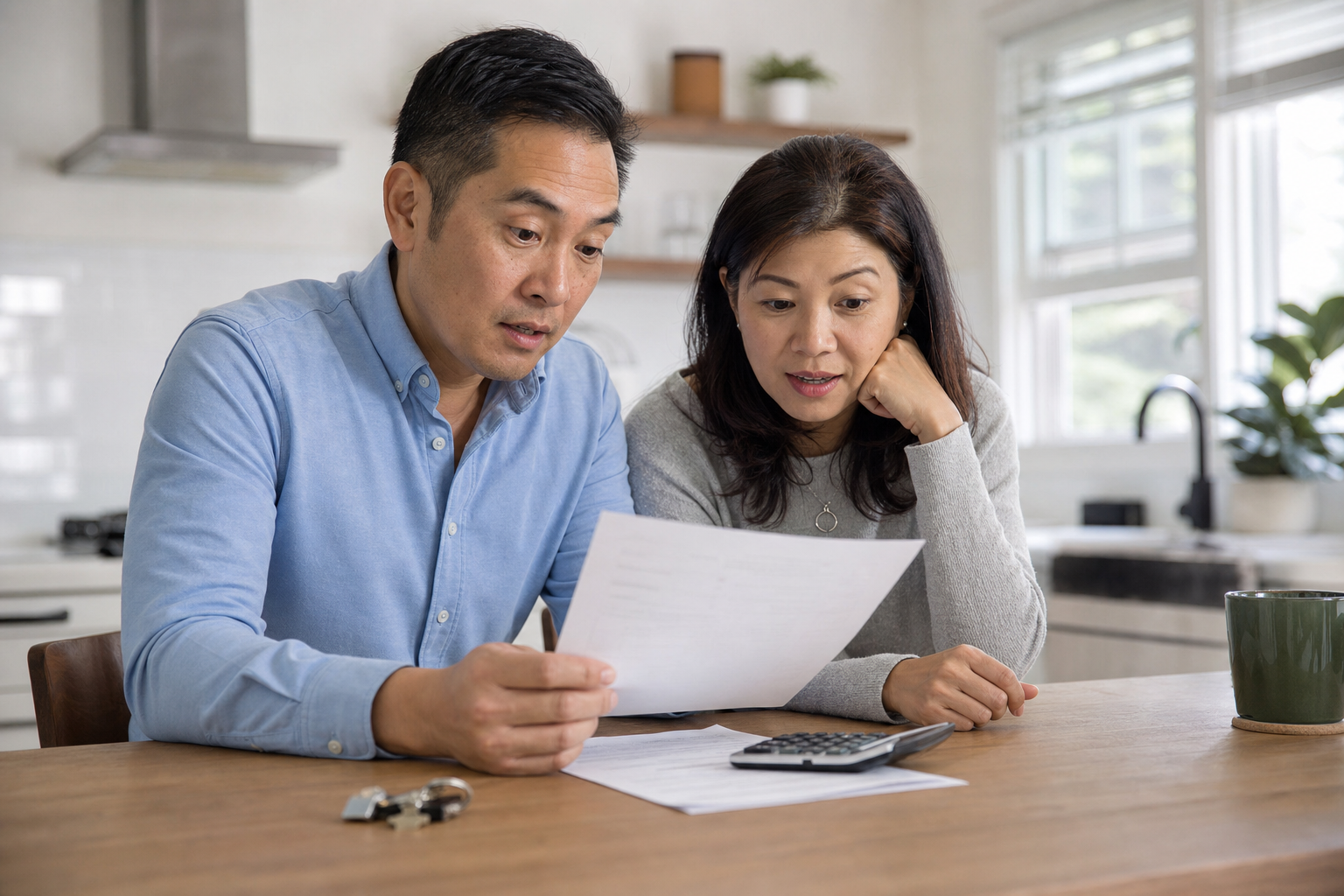 Gia đình nhận mortgage statement tăng dù lãi suất khoản vay vẫn cố định