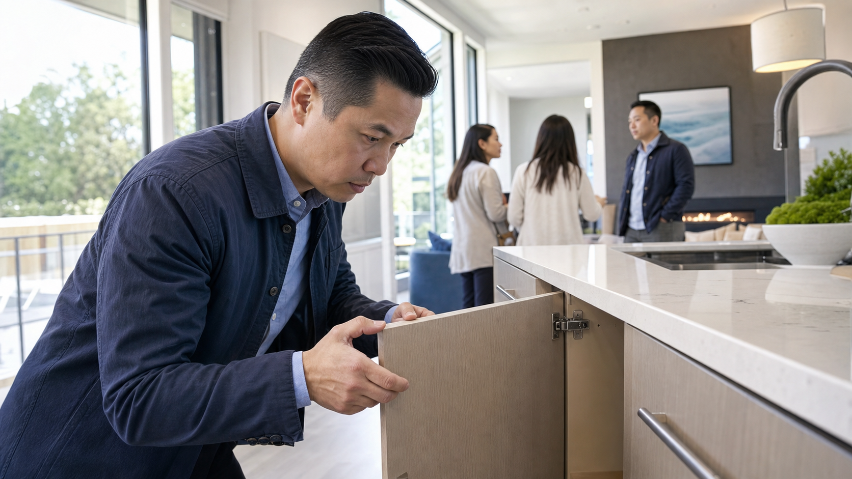 Cẩn thận kiểm tra từng chi tiết khi đi xem nhà