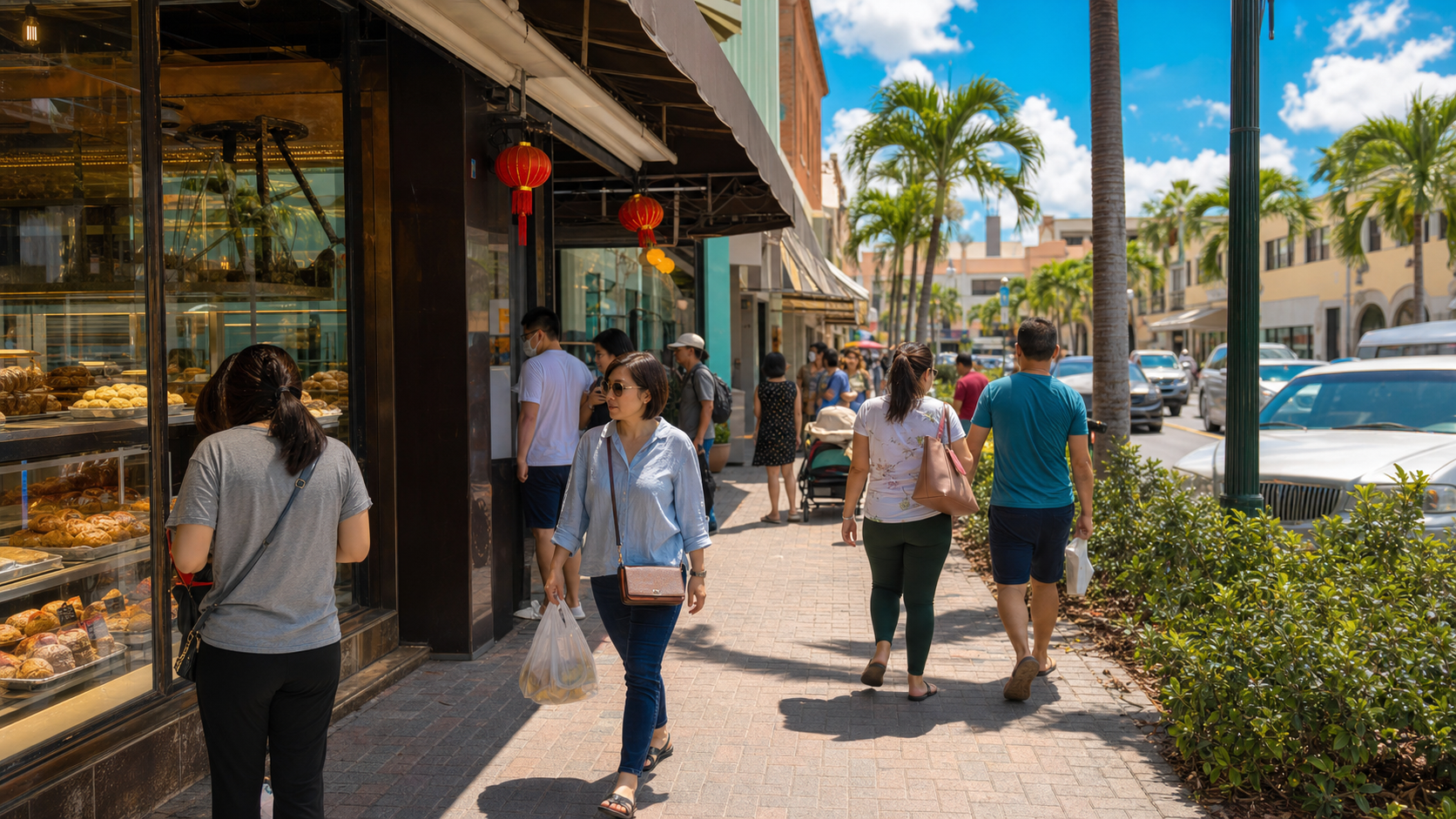 Khu thương mại sầm uất ở Orlando