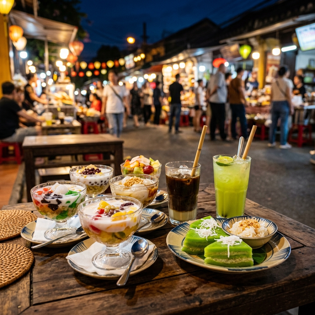 Chè, cà phê và món ngọt kiểu Việt