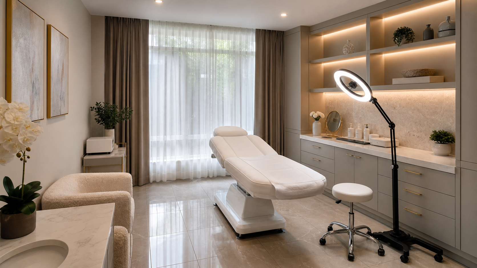 Studio PMU nhỏ gọn nhưng sang trọng