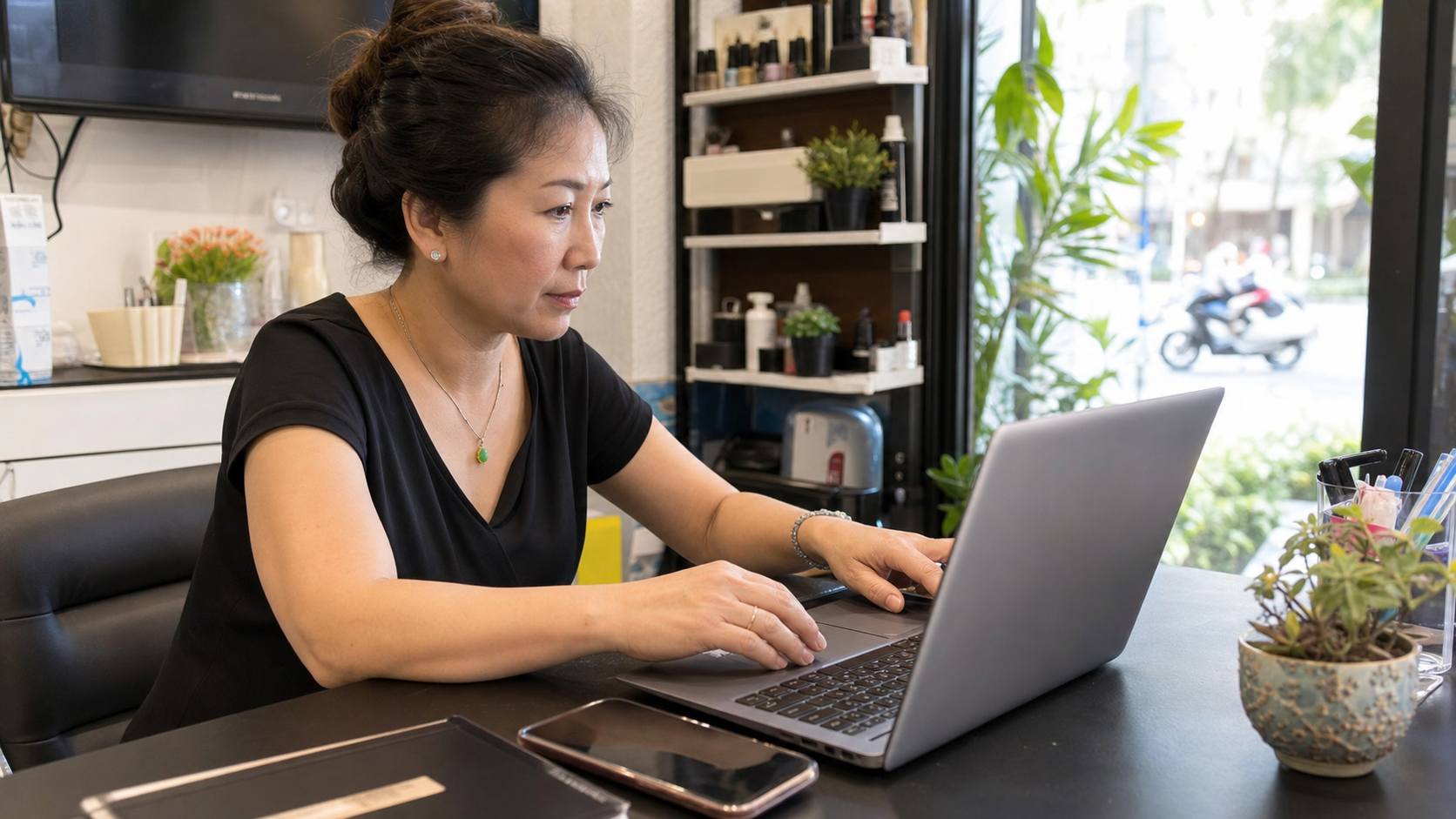 Chủ business cập nhật profile, menu và giờ mở cửa