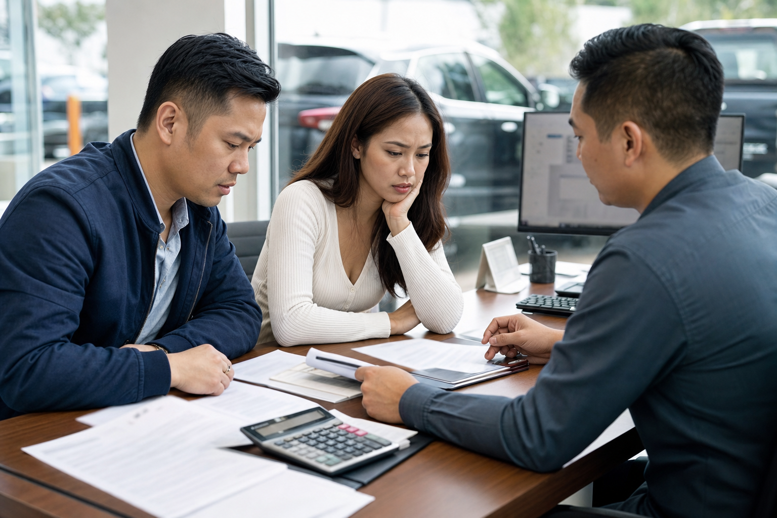 Giá cuối tại finance desk có thể cao hơn nhiều so với con số người mua thấy trên quảng cáo