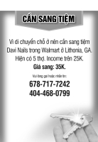 SANG TIỆM NAIL GẤP