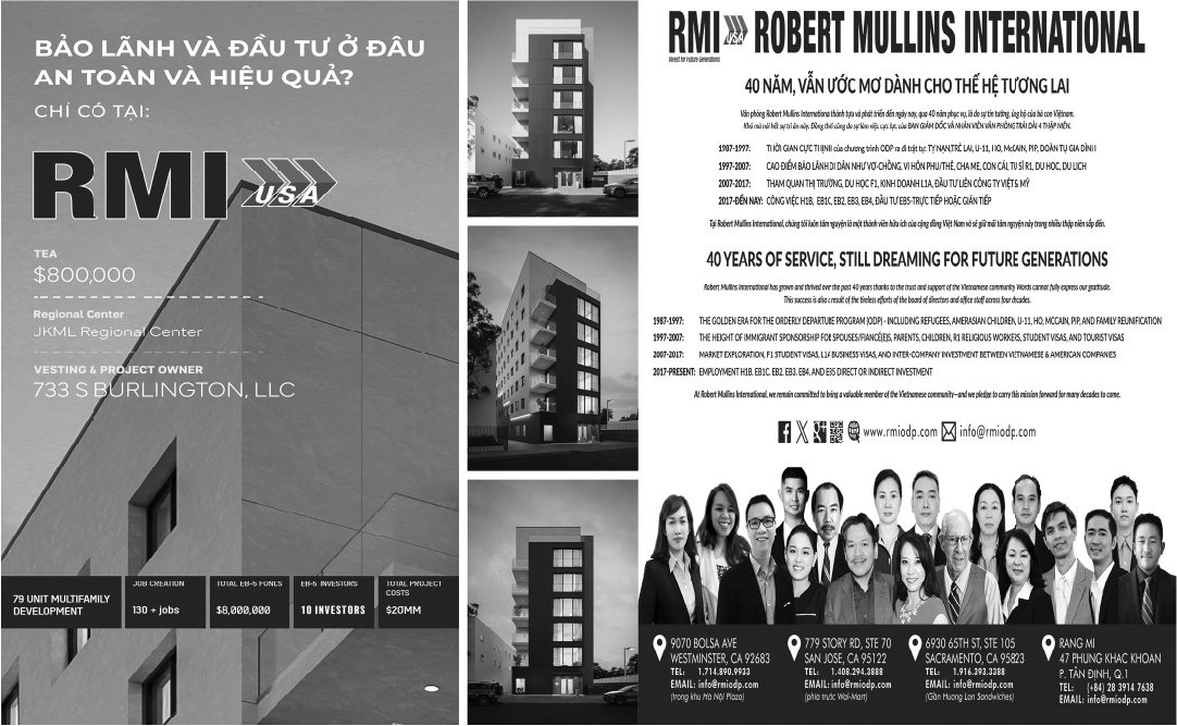 RMI USA ROBERT MULLINS INTERNATIONAL