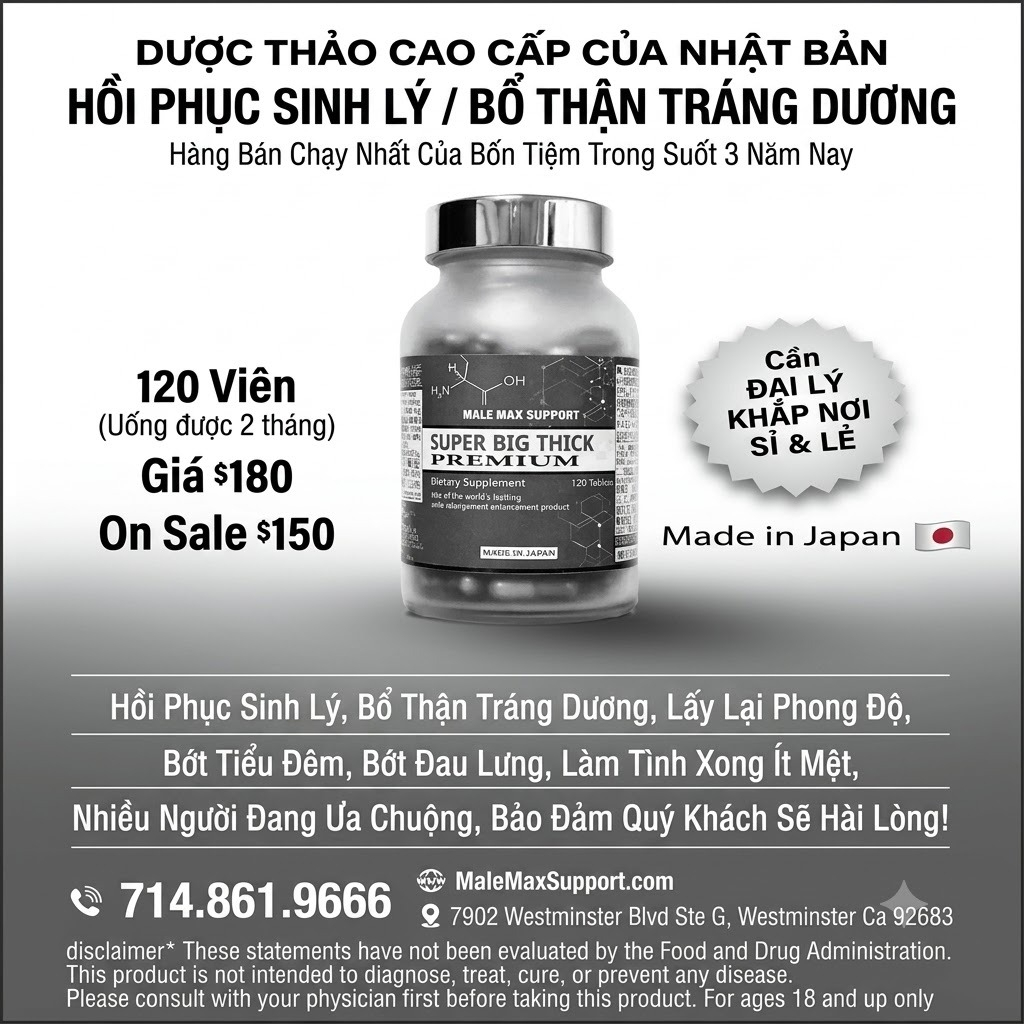 DƯỢC THẢO CAO CẤP CỦA NHẬT BẢN HỒI PHỤC SINH LÝ / BỔ THẬN T