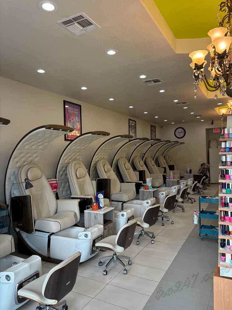 Cần Thợ Nails Lindale, Texas - Bột, Tay chân nước