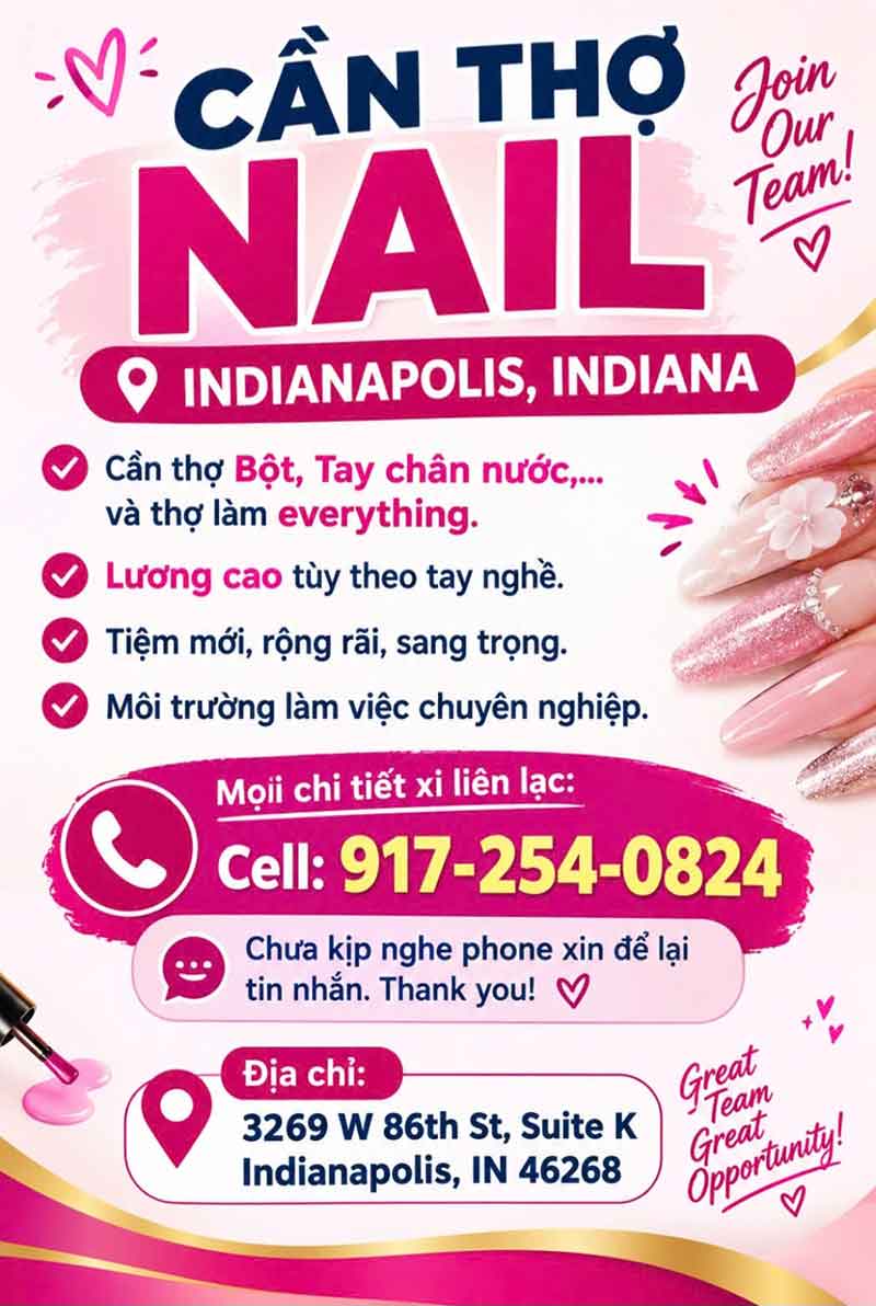 Cần Thợ Nails Tại Indianapolis, Indiana - Bột, Tay chân nước, Everything